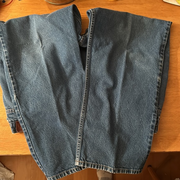 LL Bean men’s size 44x30 blue jeans comfort waist and 100% cotton - Picture 8 of 8